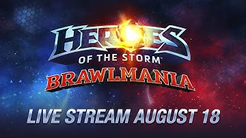 Heroes of the Storm: #Brawlmania - EN cast by Tetcher | Day 1