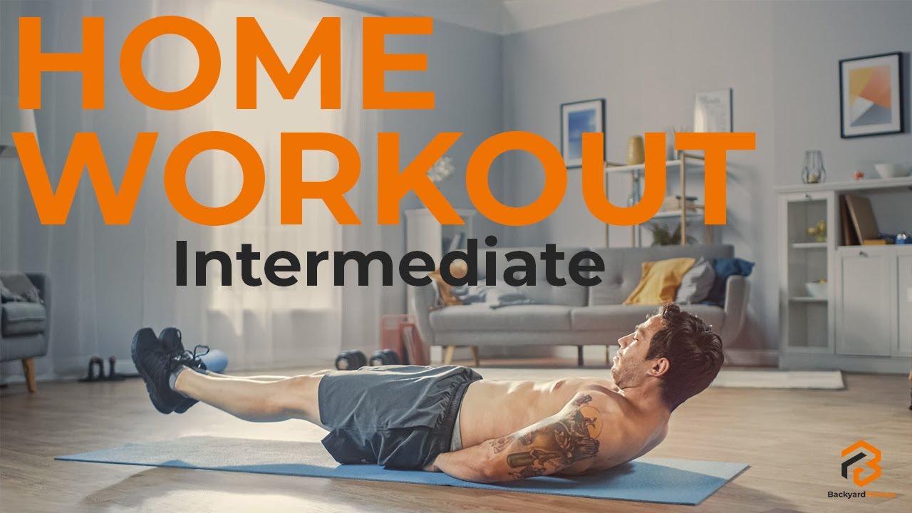 Home Workout and Exercise Intermediate YouTube