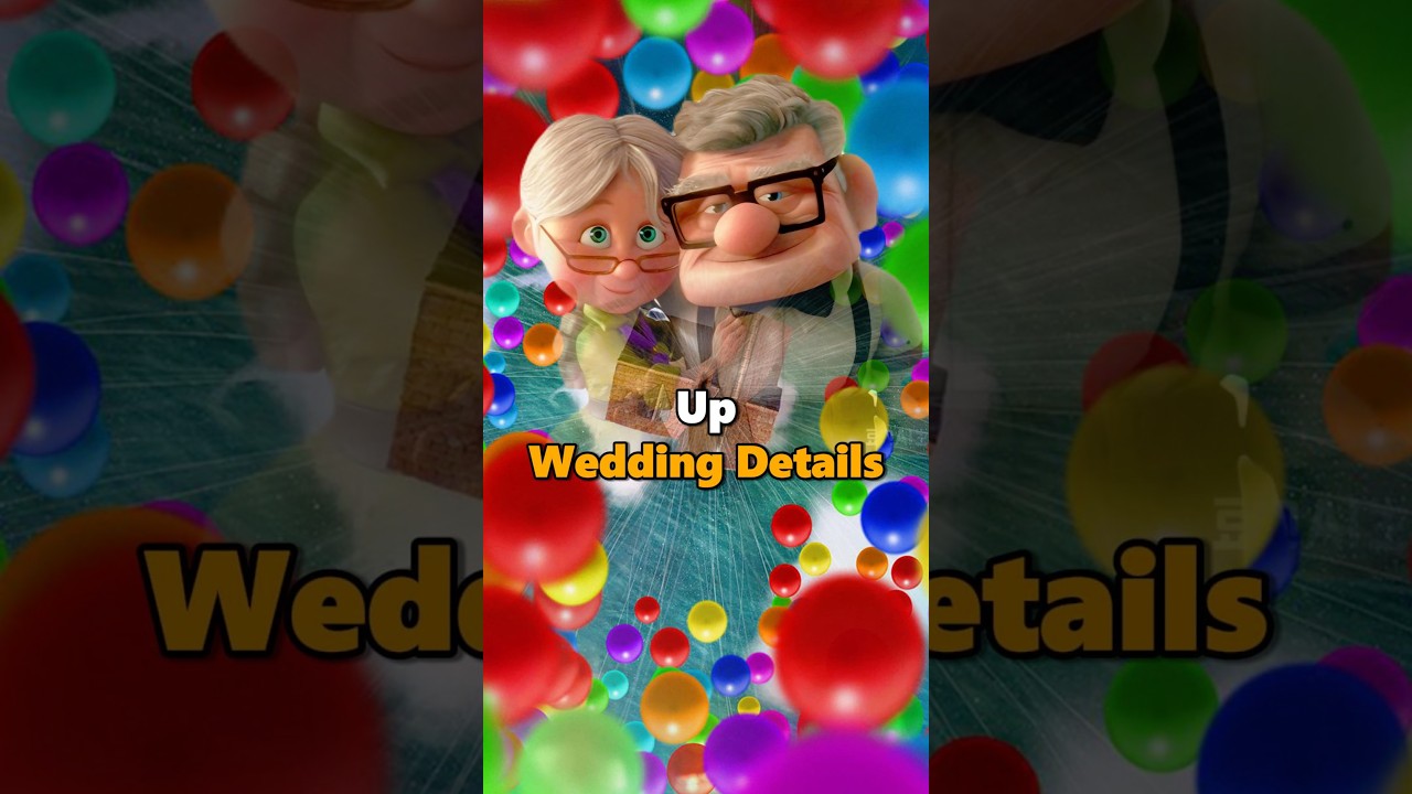 The craziest UP Wedding detail.🎈😭#shorts #up #disney #animation