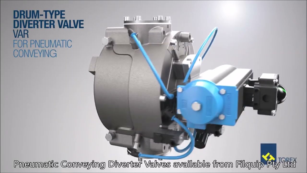 Filquip VAR Drum Diverter Valve Pneumatic Conveying