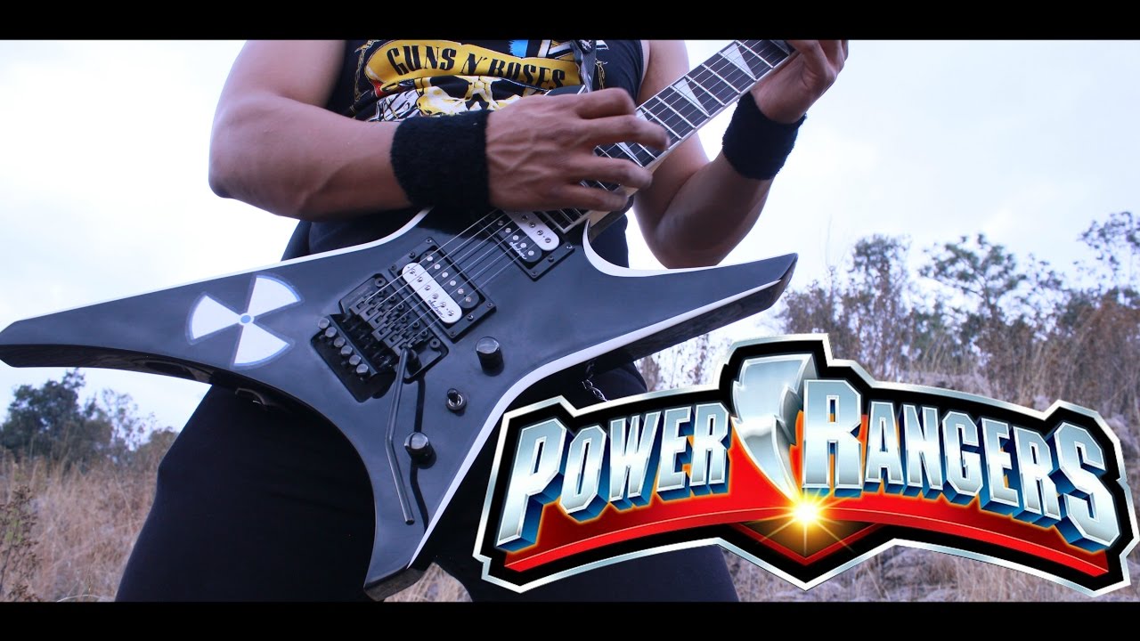 Power rangers themeGuitar cover YouTube