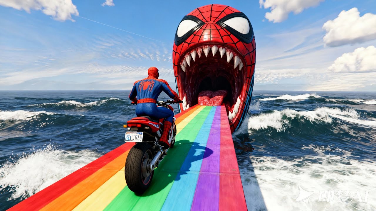 Spider-Man vs. Doctor Strange, Moon Knight, and Daredevil Challenge GTAV Custom Tracks—Who Will Win?