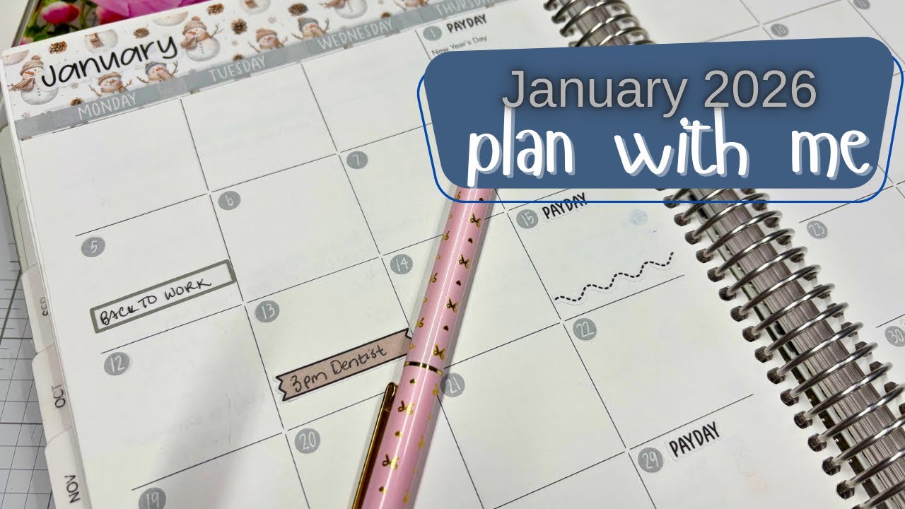 Plan with Me - January 19 thru 25