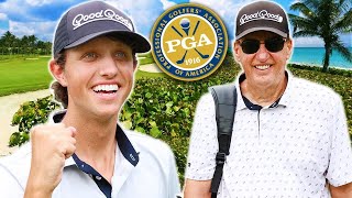 My PGA PRO Dad Caddied for Me | 63 Years of Teaching Golf