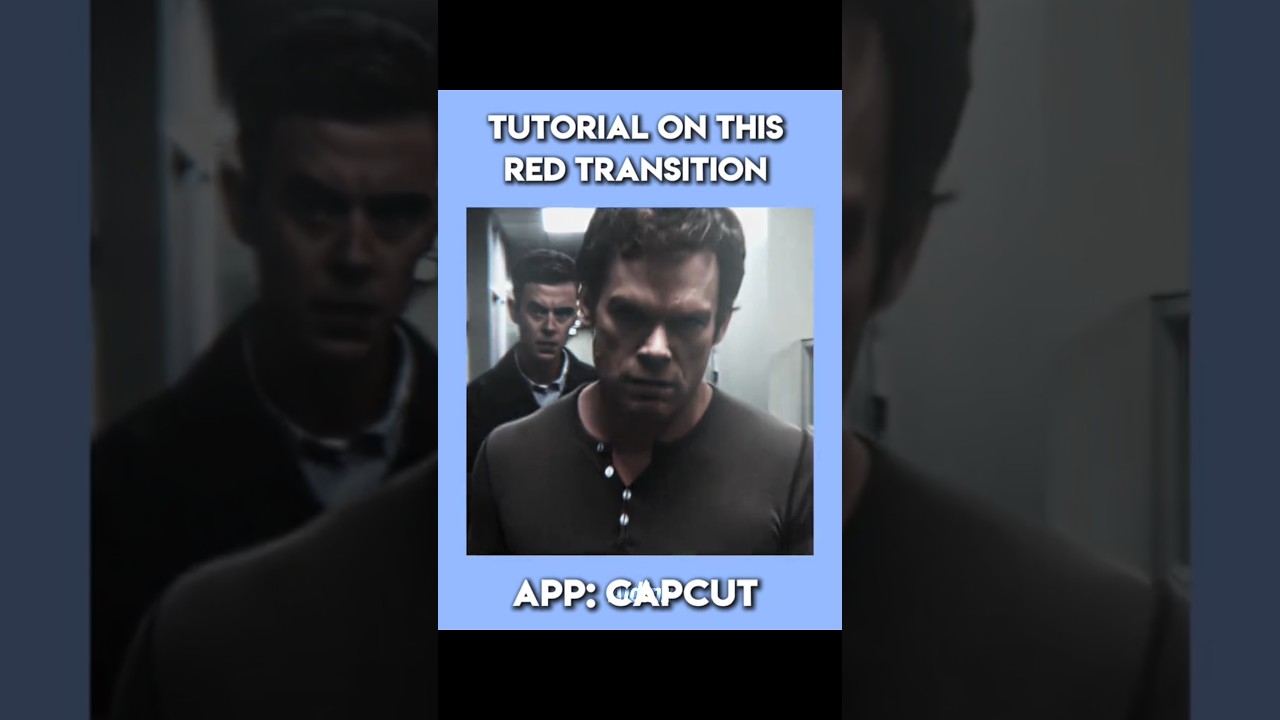 CAPCUT | Tutorial on red transition🔥 | 