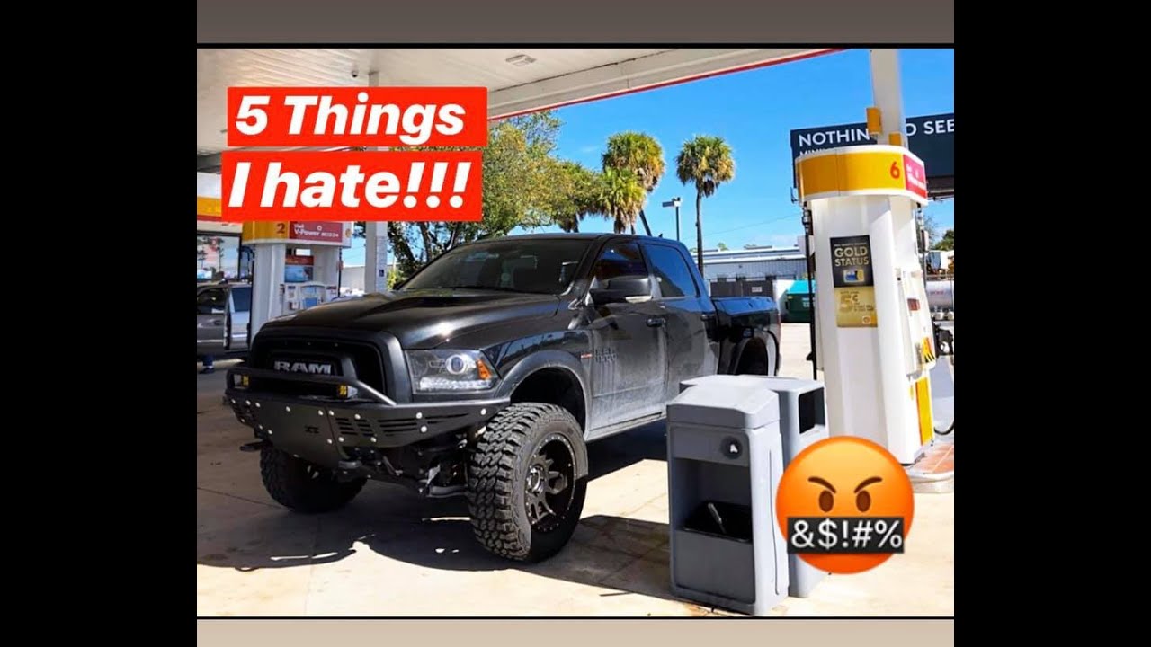 5 Things I hate About The Ram Rebel!! | 4th Gen Ram 1500 Rebel