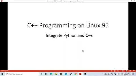 C++ Programming on Linux - Integrate Python and CPP using boost library