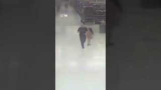 Footage of Donald Smith and abducted 8-year-old at Walmart