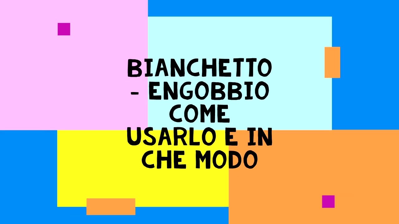 Bianchetto o Engobbio - tecniche di lavorazione