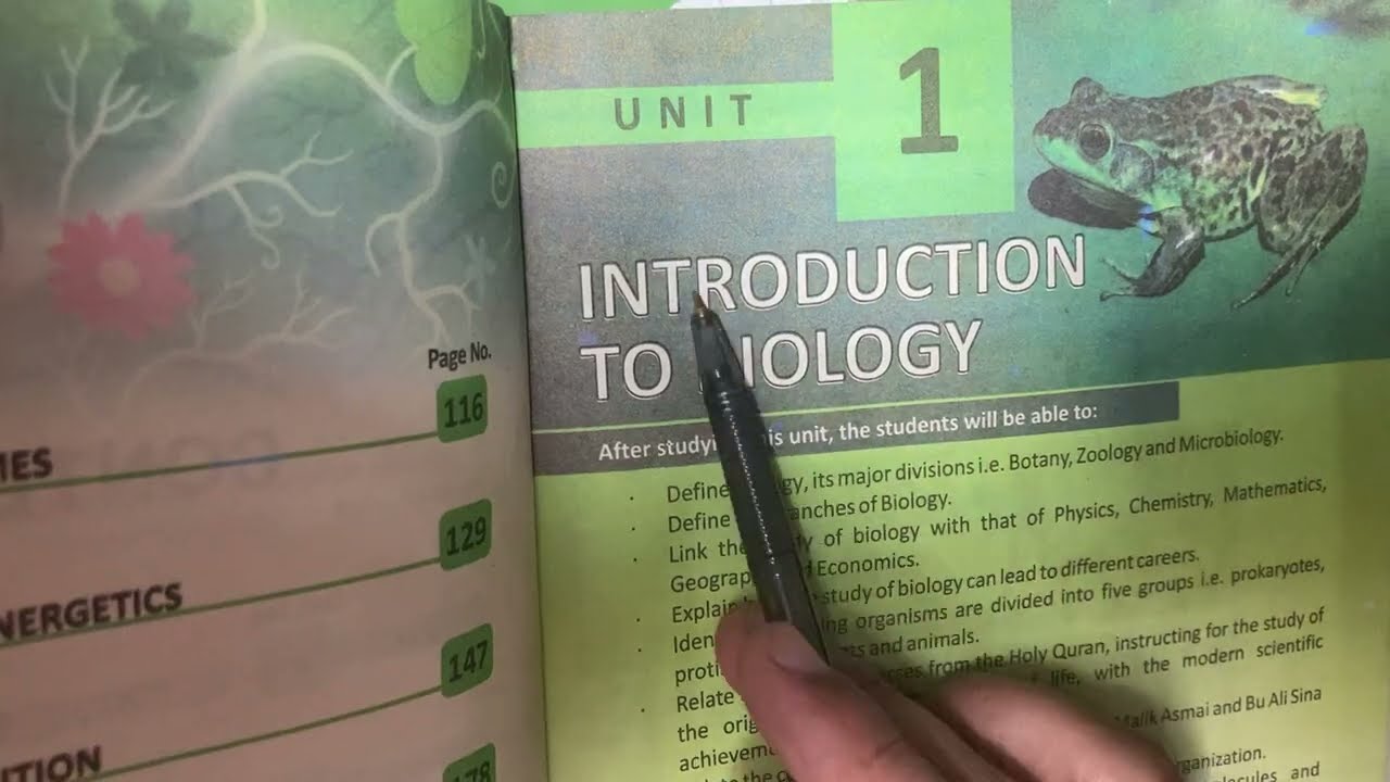 Branches of biology | Class 9 Biology chapter 1 (part 1)| Full explanation | All pakistan boards | 