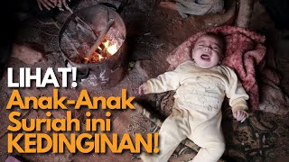 ANAK-ANAK SURIAH KEDINGINAN! Indonesia Kirim Roti Khobz untuk Mereka