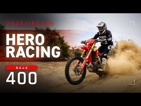 Hero Racing Takes on the 2025 SCORE BAJA 400