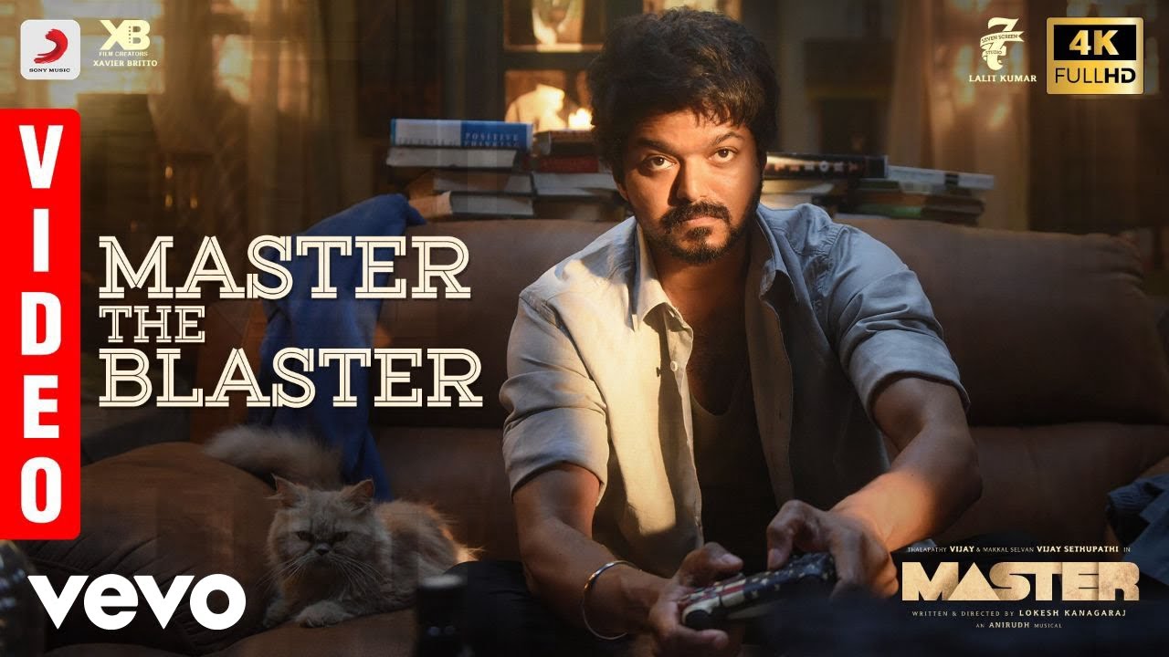 Master   Master The Blaster VideoThalapathy VijayAnirudhRavichanderLokeshK