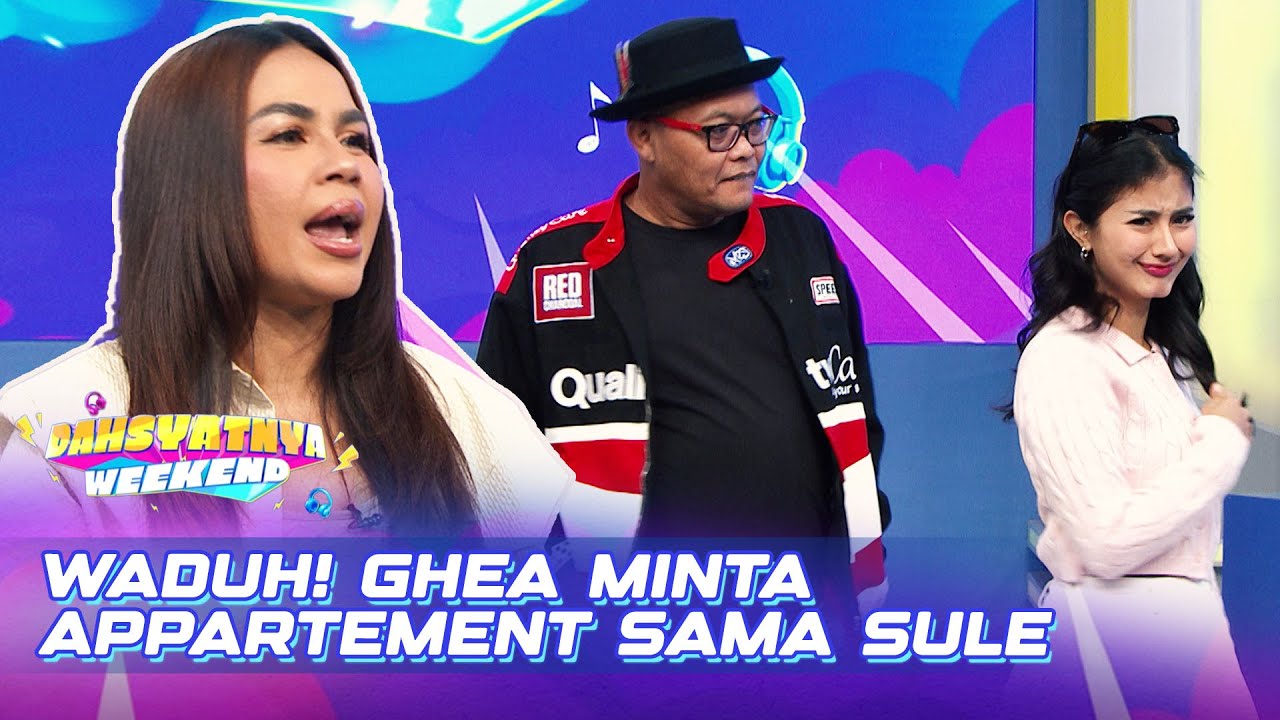 Lucunya Melaney Ngebet Banget Jodohin Ghea Sama Kang Sule | DAHSYATNYA WEEKEND