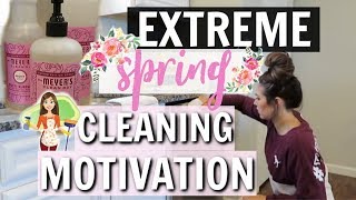 ULTIMATE CLEANING MOTIVATION IN NEW HOUSE | SPRING CLEAN WITH ME 2019!
