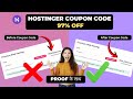 97% Off | Coupon Code Hostinger | Hostinger Coupon Code 2025 | #hostingercouponcode #hostinger