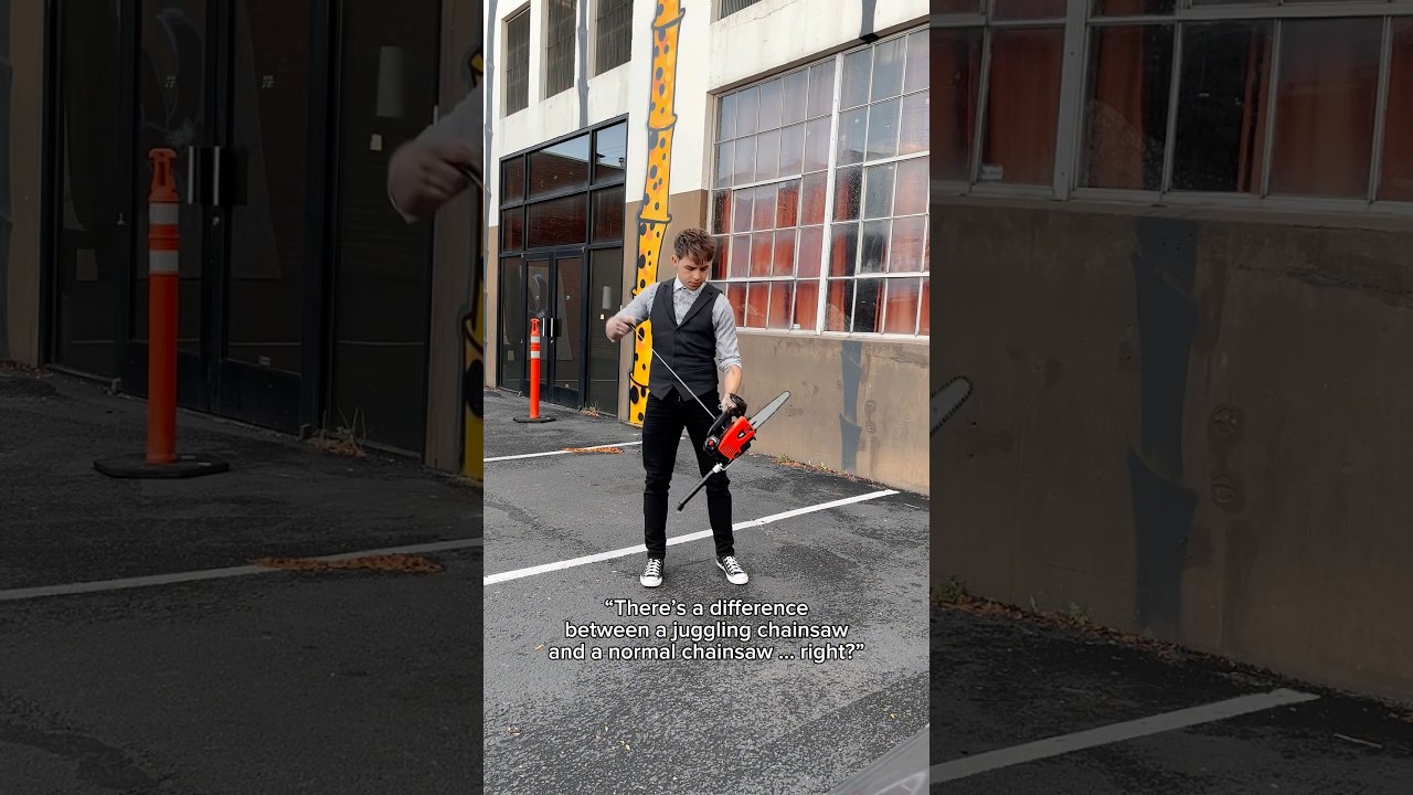 Is the juggling chainsaw different? Not really.