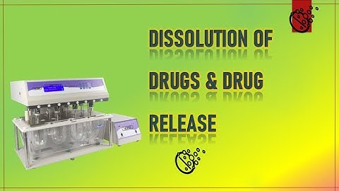 Dissolution and Drug Release