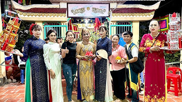 Múa Bống Rỗi và Nghi lễ cúng Đình, Miễu của Miền Tây ( Temple worship ceremony ) | SONG HY VLOG #308