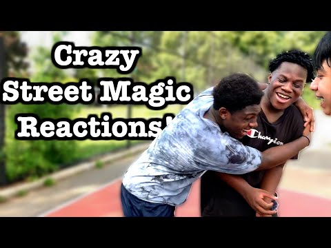 Crazy Street Magic Reactions | They Run Away!