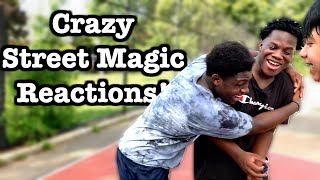 Crazy Street Magic Reactions | They Run Away!