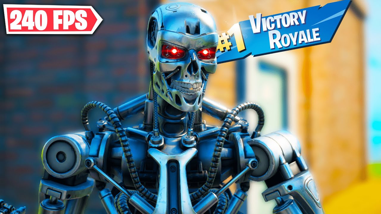 *NEW* TERMINATOR (T-800) Skin Gameplay / 13 Kills Solo Victory Royale