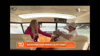 TV Prva Emisija 150 minuta na krstarenju brodom sa Belgrade Boat Rental-om