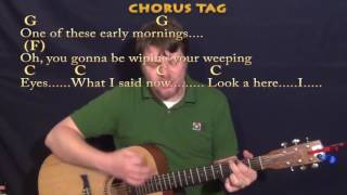 Mustang Sally (WILSON PICKETT) Guitar Cover Lesson in C with Chords/Lyrics