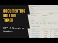 Documenting Alt Coins: Million Token Day 17 - Strength In Numbers