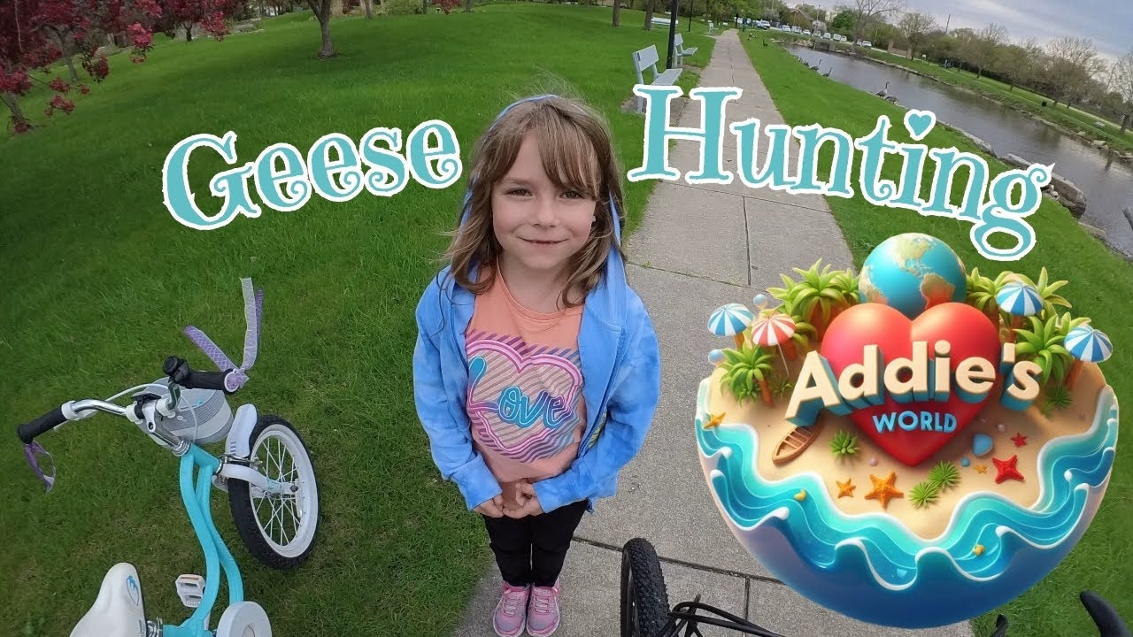 Addie World Meets Geese World: Can They Be Friends? - YouTube