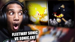 Fleetway Sonic vs Sonic EXE Reaction (from DedGrafic)