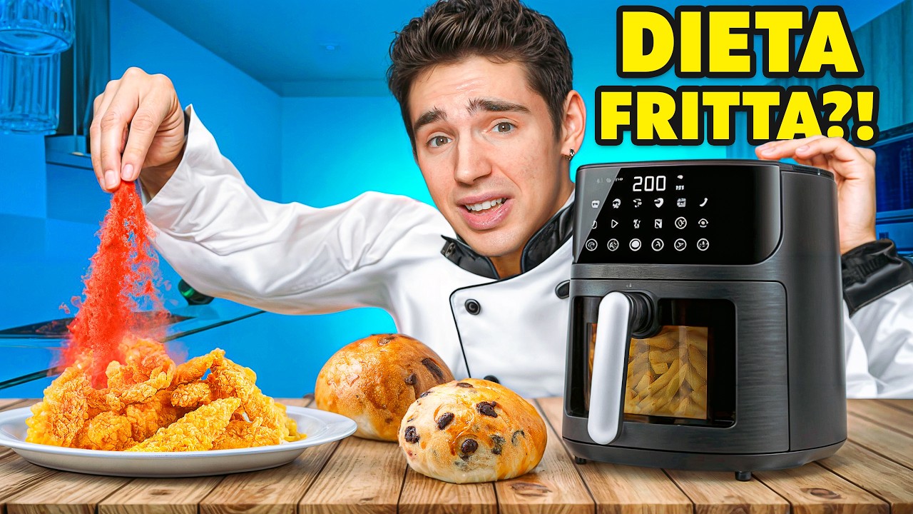 24h CON LA DIETA PIÙ COMODA AL MONDO *Friggitrice ad Aria*