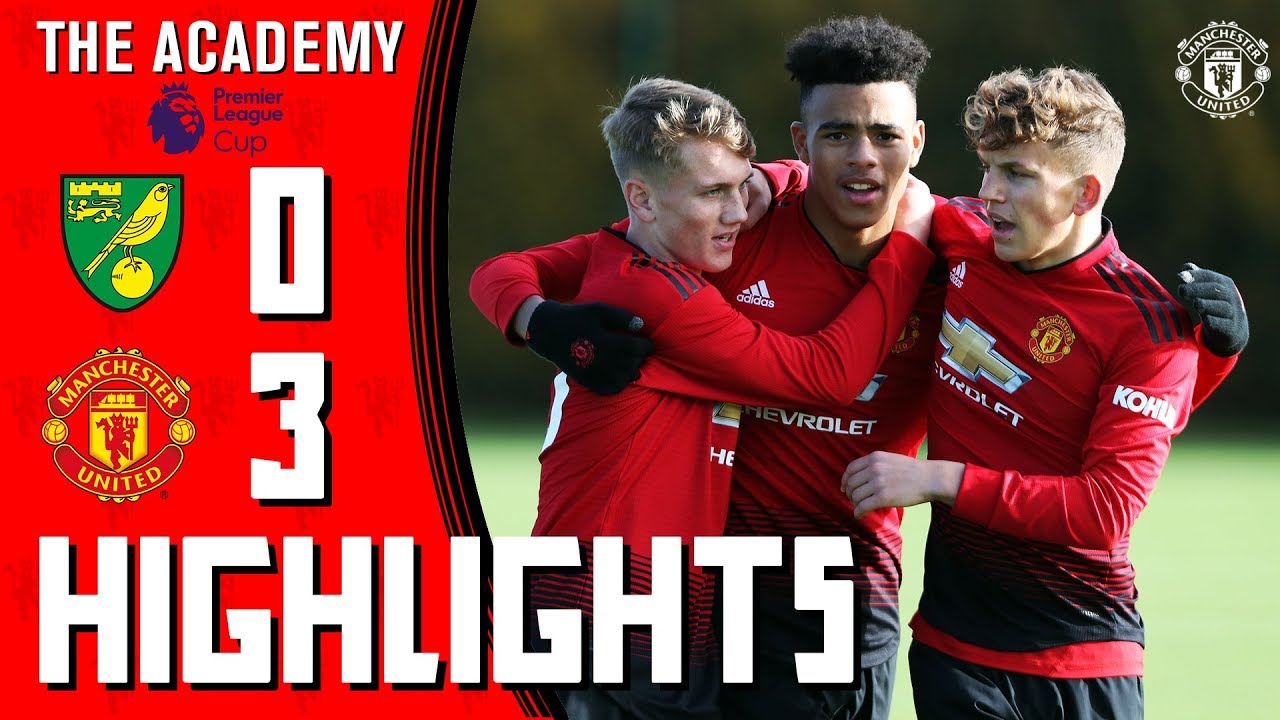 Highlights Norwich U18 03 Manchester United U18 The Academy YouTube