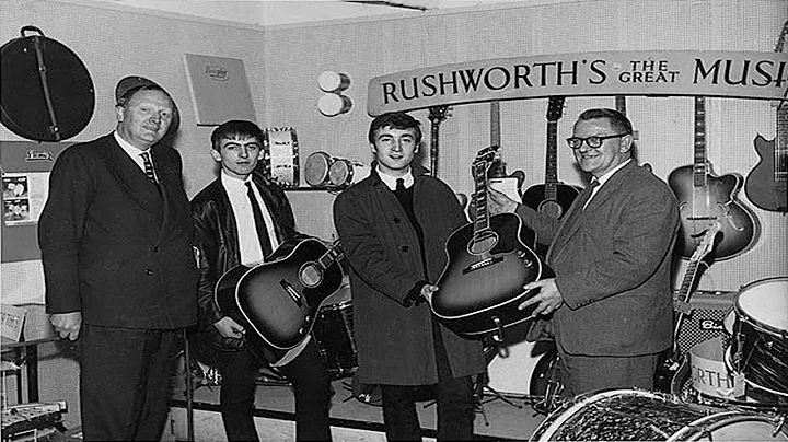 Beatles Walking Tour #5 Beatles Acoustic Guitars from Rushworths