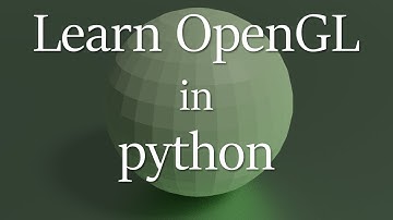 OpenGL in python e02 - triangle with fixed function pipeline