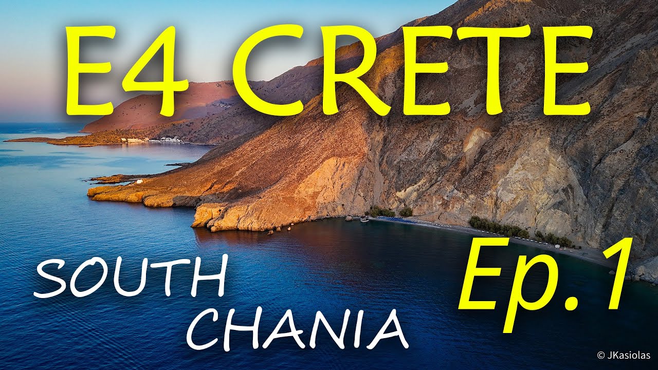 Sfakia to Agia Roumeli | E4 Crete - Chania Coastal Section - Chapter 1 | Mini Series (4K)