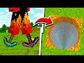 coloquei PICARETAS NOS PÉS para MINERAR UM TÚNEL no minecraft