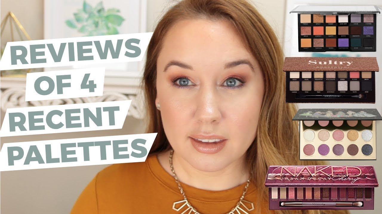 Palette Reviews | ABH Sultry, ELF Opposites Attract, Colour Pop Disney, UD Naked Cherry