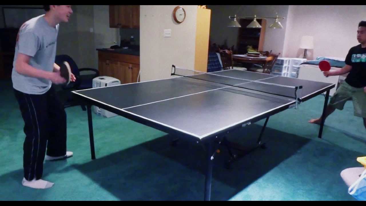 extreme basement ping pong/table tennis YouTube