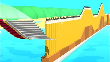 Flying Cut! Very Satisfying and Relaxing ASMR Slicing Gameplay Video