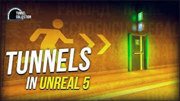 Game Ready Tunnel Enviroment — Modular Tunnel Collection Vol. 2 for Unreal Engine #ue5