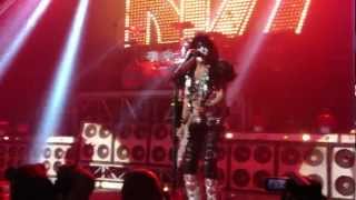 Kiss - Opening + Detroit Rock City HMV Forum 4th July 2012