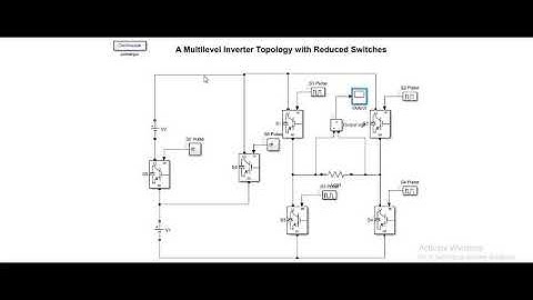A MULTILEVEL INVERTER TOPOLOGY WITH REDUCED SWITCHES