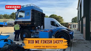Did We COMPLETE The SCANIA 143 In TIME😰😨