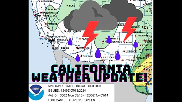 California Weather: Storms, Heat and Extended Forecast!
