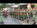 Banda de Guerra de la Legión, tocando en Ceuta.