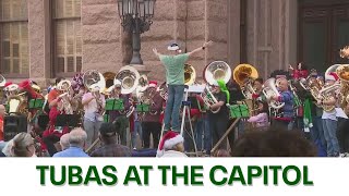 A tuba Christmas at the Texas Capitol | FOX 7 Austin