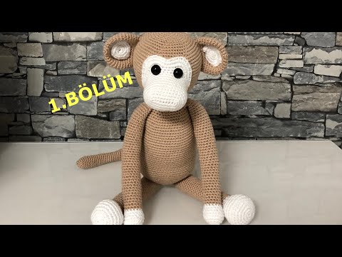 Maymun,affe,monkey (gövde) yapımı 1.Bölüm 1/3 #evdekal #stayhome #sağlıklıkal #maymun #affe #monkey