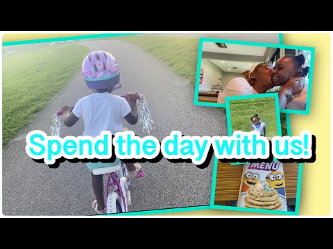 Come spend the day with us| Let’s go to IHOP? ride??‍♀️ and play? at the park