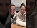 Lisa evans  viv miedema  insta live on weplaystrong